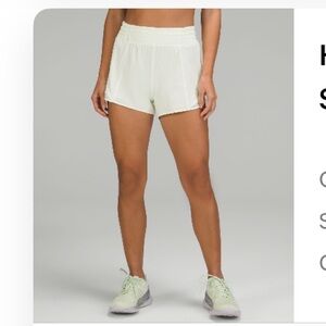 Lululemon Hotty Hot High-Rise Lined Short 4”